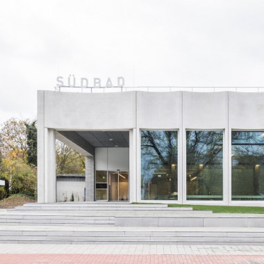 Stadtbad Süd Münster - Neubau eines Schwimmbades am Grünen Grund