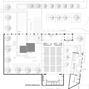 Stadthalle Lüdinghausen - Umnutzung des historischen Betriebsgebäudes der DKV zu einer Bürgerhalle   
